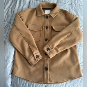 Avec Les Filles Tan Utility Jacket